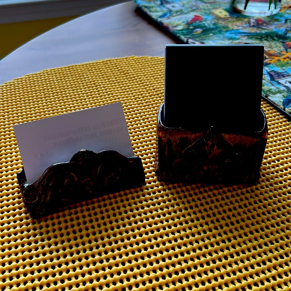 Hand Made Ceramic Desk Set